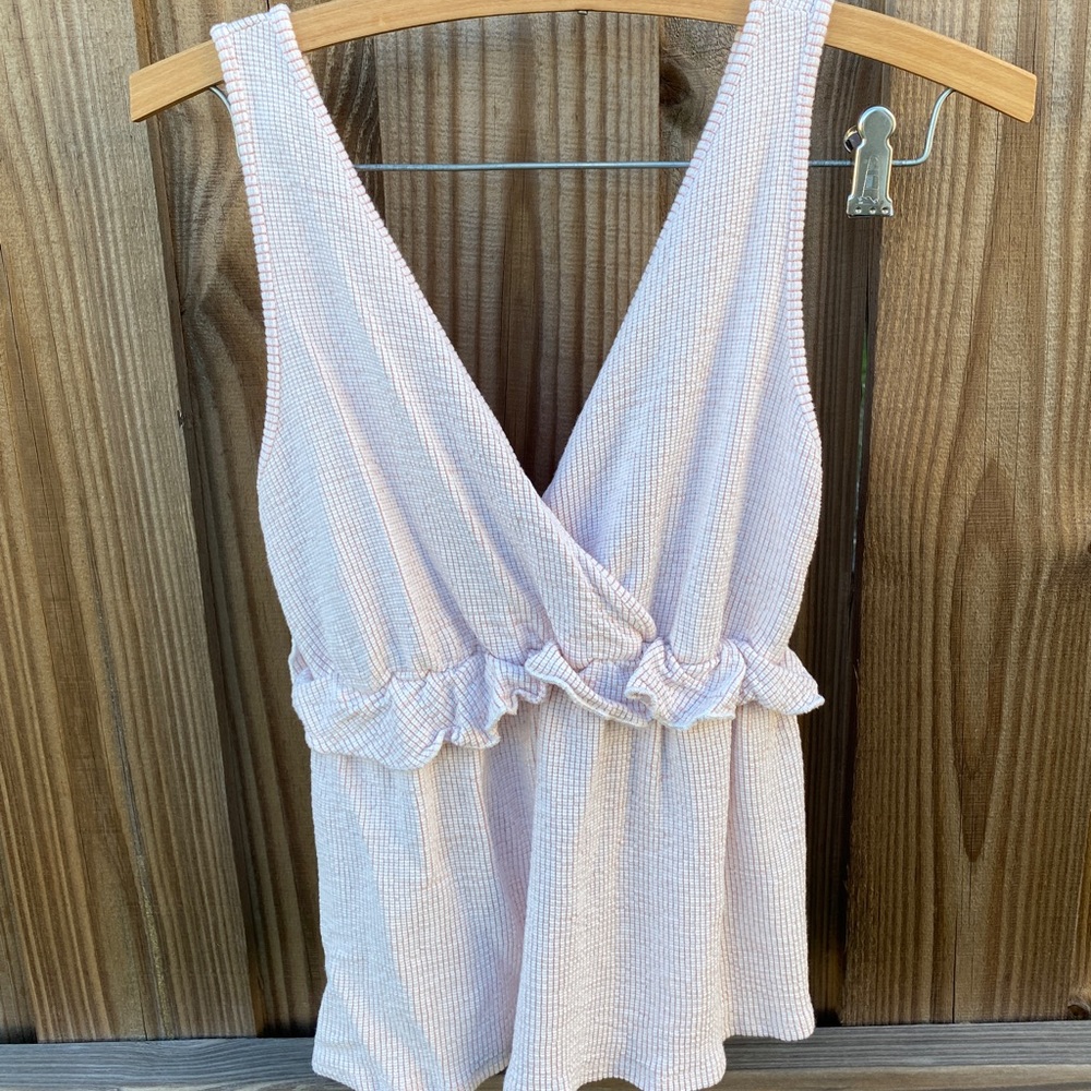 caution to the wind low V dress tank